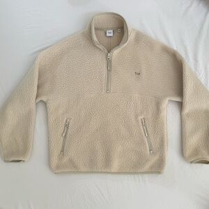 Aritzia Tna Fuzzy Quarter Zip